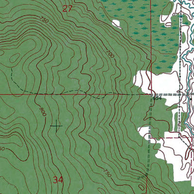 Western Michigan University MI-Pickford SE: Authoritative US Topos 1964 digital map