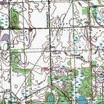 Western Michigan University MI-Pinckney: Authoritative US Topos 1996 digital map