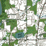 Western Michigan University MI-Pleasant Lake: Authoritative US Topos 1970 digital map