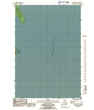 Western Michigan University MI-Point Detour: Authoritative US Topos 1985 digital map