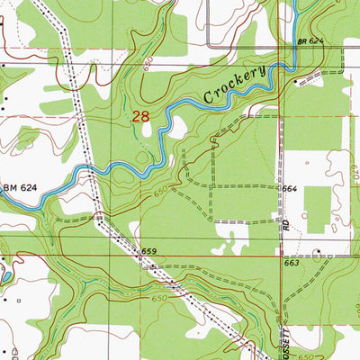Western Michigan University MI-Ravenna: Authoritative US Topos 1980 digital map