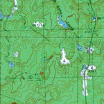 Western Michigan University MI-Rousseau: Authoritative US Topos 1982 digital map