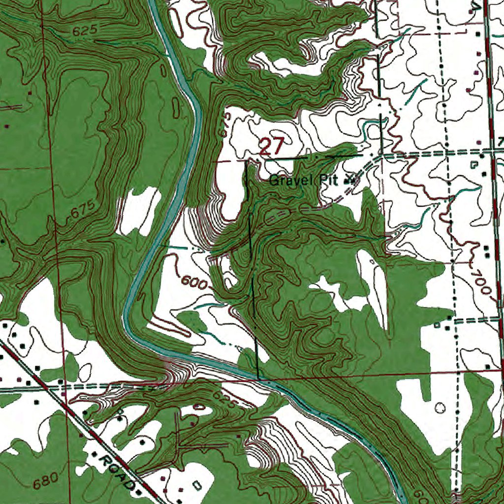 MI-Ruby: Authoritative US Topos 1961 Map by Western Michigan University ...