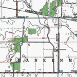 Western Michigan University MI-Saginaw NE: Authoritative US Topos 1967 digital map