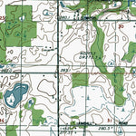 Western Michigan University MI-Sand Lake: Authoritative US Topos 1985 digital map