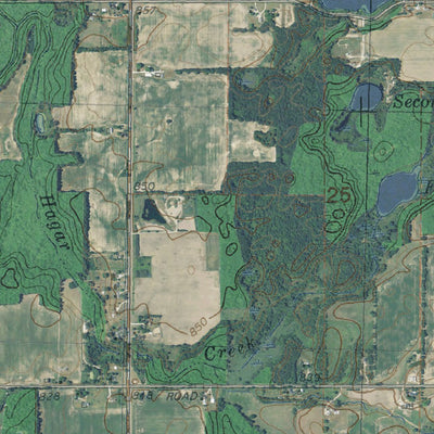 Western Michigan University MI-Saubee Lake: GeoChange 1976-2012 digital map