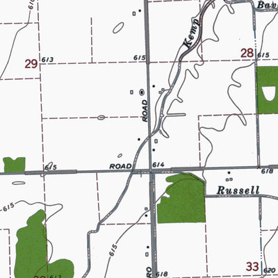 Western Michigan University MI-Sebewaing: Authoritative US Topos 1963 digital map