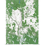 Western Michigan University MI-Seney NW: Authoritative US Topos 1972 digital map