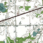 Western Michigan University MI-Shaftsburg: Authoritative US Topos 1972 digital map