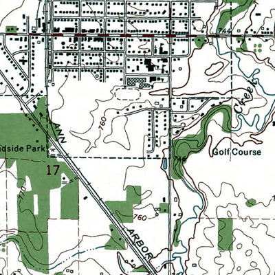 Western Michigan University MI-Shepherd: Authoritative US Topos 1973 digital map