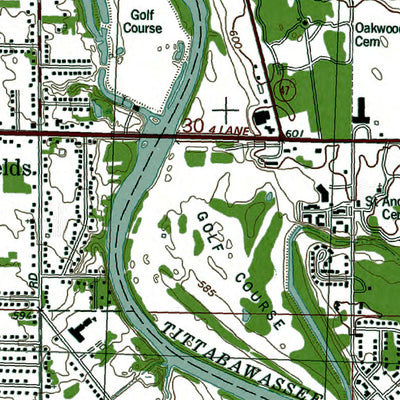 Western Michigan University MI-Shields: Authoritative US Topos 1975 digital map