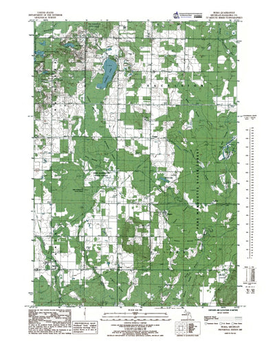 Western Michigan University MI-Sigma: Authoritative US Topos 1985 digital map