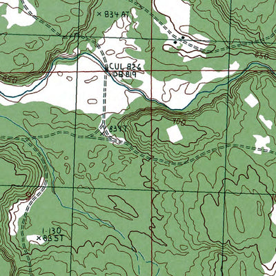 Western Michigan University MI-Silver Lake: Authoritative US Topos 1986 digital map