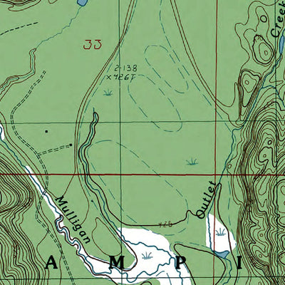 Western Michigan University MI-Silver Lake Basin: Authoritative US Topos 1996 digital map
