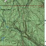 Western Michigan University MI-Silver Lake Basin: Authoritative US Topos 1996 digital map