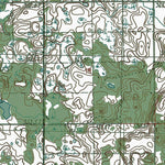 Western Michigan University MI-Slaybaugh Corner: Authoritative US Topos 1983 digital map