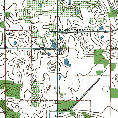 Western Michigan University MI-Sodus: Authoritative US Topos 1970 digital map