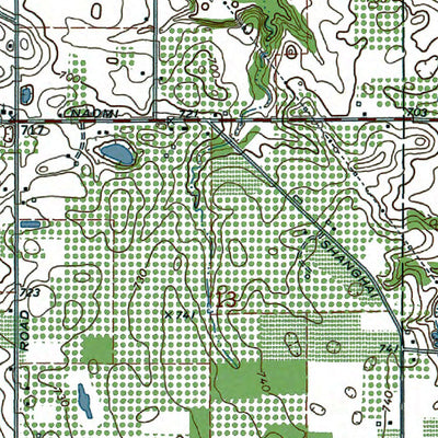 Western Michigan University MI-Sodus: Authoritative US Topos 1970 digital map