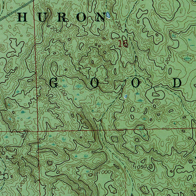 Western Michigan University MI-South Branch: Authoritative US Topos 1968 digital map