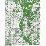 Western Michigan University MI-Sparta: Authoritative US Topos 1967 digital map