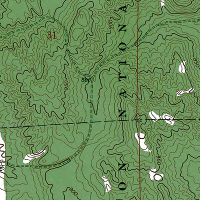 Western Michigan University MI-Spruce: Authoritative US Topos 1971 digital map