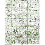 Western Michigan University MI-St Johns South: Authoritative US Topos 1965 digital map