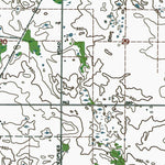 Western Michigan University MI-Stanton: Authoritative US Topos 1964 digital map