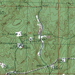 Western Michigan University MI-Starvation Lake: Authoritative US Topos 1985 digital map