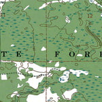 Western Michigan University MI-Sterling SW: Authoritative US Topos 1968 digital map