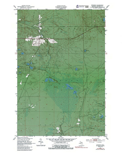 Western Michigan University MI-Strongs: Authoritative US Topos 1951 digital map