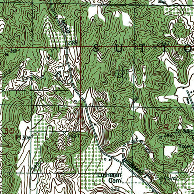 Western Michigan University MI-Suttons Bay: Authoritative US Topos 1983 digital map