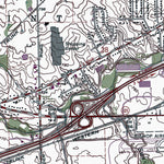 Western Michigan University MI-Swartz Creek: Authoritative US Topos 1969 digital map