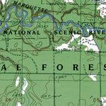 Western Michigan University MI-Tallman: Authoritative US Topos 1987 digital map
