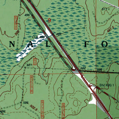 Western Michigan University MI-Thayer: Authoritative US Topos 1999 digital map
