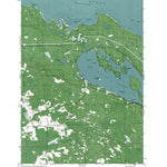 Western Michigan University MI-Thompsons Harbor: Authoritative US Topos 1971 digital map