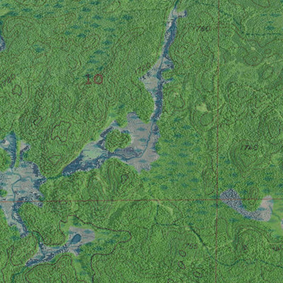 Western Michigan University MI-Three Lakes: GeoChange 1952-2010 digital map