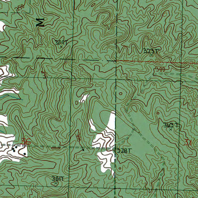 Western Michigan University MI-Thumb Lake: Authoritative US Topos 1986 digital map