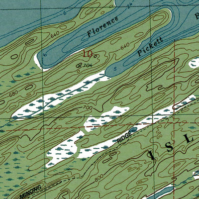 Western Michigan University MI-Todd Harbor: Authoritative US Topos 1985 digital map