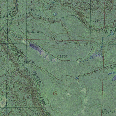Western Michigan University MI-Trappers Lake: GeoChange 1977-2012 digital map