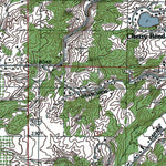 Western Michigan University MI-Traverse City SW: Authoritative US Topos 1983 digital map