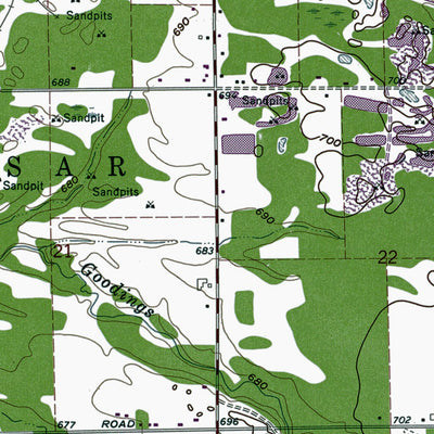 Western Michigan University MI-Vasser: Authoritative US Topos 1963 digital map