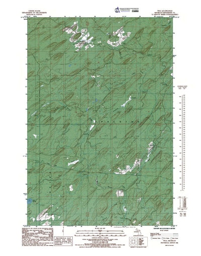 Western Michigan University MI-Vega: Authoritative US Topos 1986 digital map