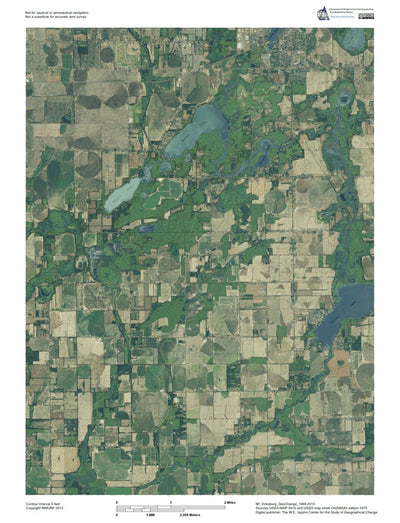Western Michigan University MI-Vicksburg: GeoChange 1965-2012 digital map
