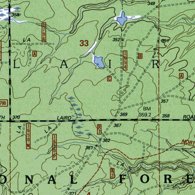 Western Michigan University MI-Vista Falls: Authoritative US Topos 1999 digital map