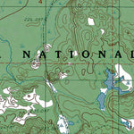 Western Michigan University MI-Waco Lake: Authoritative US Topos 1985 digital map