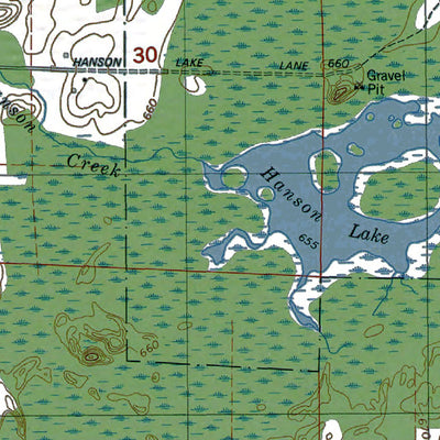 Western Michigan University MI-Wallace: Authoritative US Topos 1982 digital map