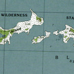 Western Michigan University MI-Waugoshance Island: Authoritative US Topos 1982 digital map