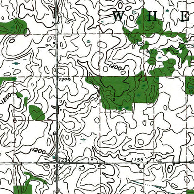 Western Michigan University MI-Wheatland: Authoritative US Topos 1962 digital map