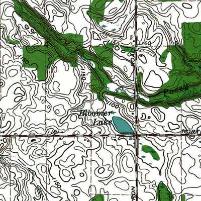 Western Michigan University MI-Wheatland: Authoritative US Topos 1962 digital map