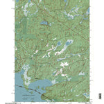 Western Michigan University MI-WI-Imp Lake: Authoritative US Topos 1999 digital map